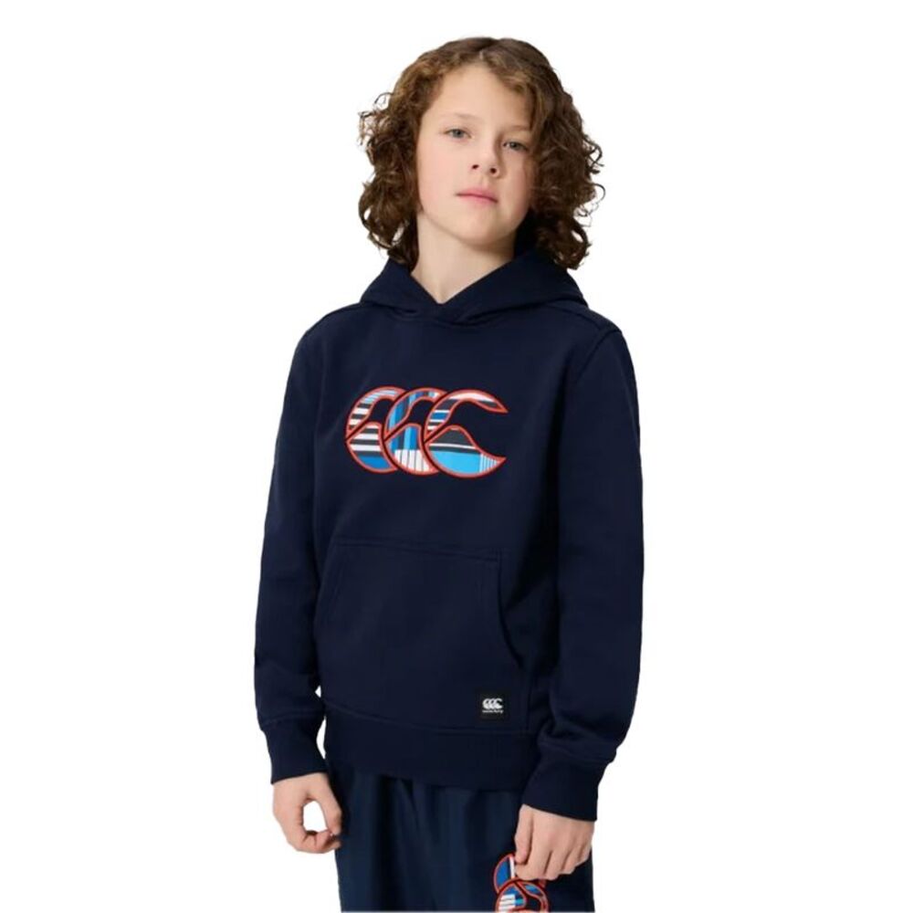 Canterbury Childrens/Kids Uglies Logo Hoodie / Navy